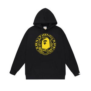 เสื้อฮู้ดผู้ชายทรงปกติ ระบายอากาศได้ดี สไตล์สตรีทแวร์ พิมพ์ลายโลโก้ด้านหน้า ผลิตจากโพลีเอสเตอร์/คอตตอน เฟรนช์เทอร์รี่ 310 กรัม - Product Image 4