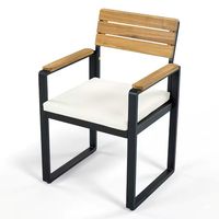 Meilleures ventes - Ensemble de chaises de jardin en aluminium pour l'extérieur, meubles de jardin, banc de patio, imperméable et durable
