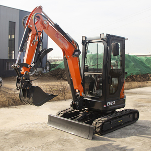 Мини-экскаватор EE25T-1 <span class=keywords><strong>2</strong></span>,5 тонны с двигателем Yanmar 3TNV80F, опционально со стальными/резиновыми гусеницами, одобрен CE EPA - Product Image 4