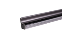 Éclairage de meuble : Luminaire linéaire LED profil Gola à double diffuseur pour éclairage frontal de meuble de cuisine YB1042-22-1