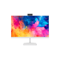 Komputer Desktop 23.8 Inch 1920x1080 I3 I5 I7 I9 All in One PC untuk Penggunaan Bisnis dan Kantor Monoblock Win 11 Pro
