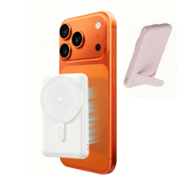 Baterías Externas de Carga Rápida de 5000 mAh, Delgadas y Ligeras, Portátiles, Mini Cargador Móvil para Exteriores, con Logotipo Personalizado, Regalo