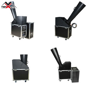 Canhão de Confete DMX CO2 de 1000W, Máquina de Sopro de Papel Manual em Alumínio com Cores Arco-Íris para Eventos de Festa e Casamento - Product Image 3