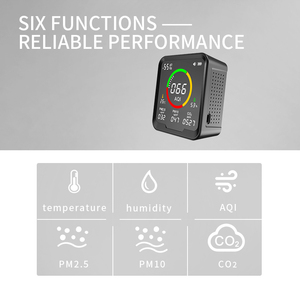 Pth-9a, best-seller, mesureur de CO2, testeur de CO, capteur PM2.5, moniteur PM10, thermomètre-hygromètre, détecteur AQI, version sept en un - Product Image 3