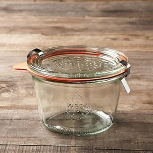 <span class=keywords><strong>Bocaux</strong></span> en verre <span class=keywords><strong>Weck</strong></span> avec couvercle en caoutchouc et pinces en verre - Product Image 2