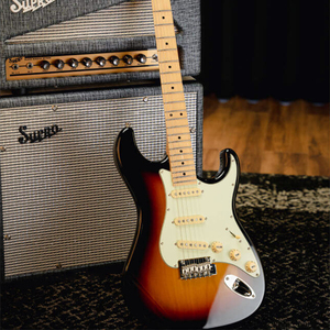 <span class=keywords><strong>Guitarra</strong></span> Eléctrica de 6 Cuerdas de Alta Calidad Hecha a Medida con Mástil de Arce y Puente de Trémolo de Dos Puntos para Actuaciones en Solitario - Product Image 5