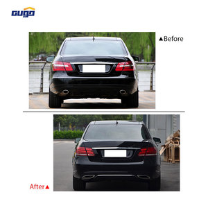 Kit carrosserie GUGO W211 pour <span class=keywords><strong>Mercedes</strong></span>-<span class=keywords><strong>Benz</strong></span> E200 W211 2010-2013, pare-chocs en plastique ABS pour carrosserie normale E W211 vers E W212 - Product Image 3