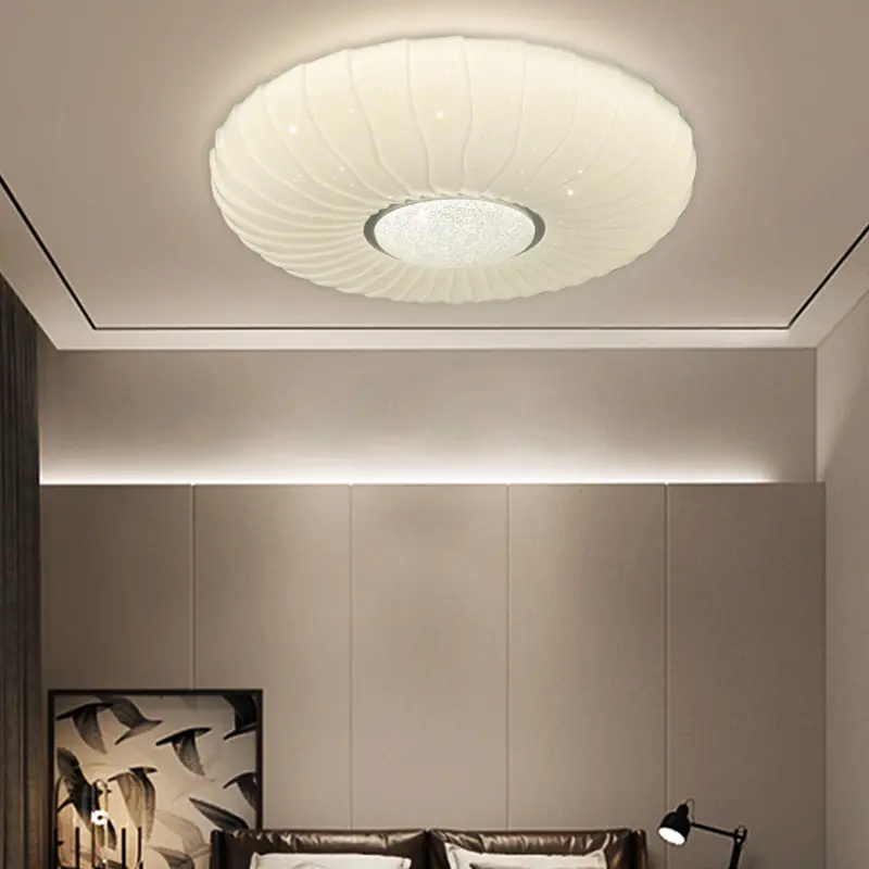Wholesale Round Bedroom Acrylic Ceiling Indoor Lighting Adjustable Modern Design LED Ceiling Light