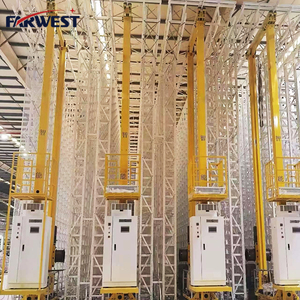 Asrs hệ thống New yuneng 2000kg 15m Chiều cao Mini-Tải Stacker Crane tự động kho hàng hóa thiết bị lưu trữ - Product Image 2