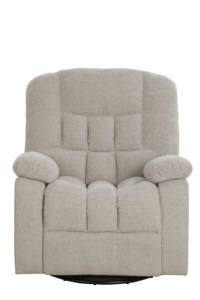 Sillón reclinable Manual giratorio moderno de estilo europeo, sala de estar muebles cómodos para el hogar para, dormitorio, tela de madera - Product Image 3