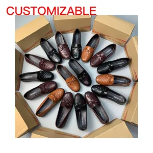 W7201Wholesale Single Middle Aged And Old Women'S sunborn shoes Flat Comfortable Leather Women sunborn shoes