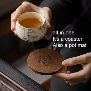 Sottobicchieri in feltro personalizzabili per bevande <span class=keywords><strong>tavolo</strong></span> da pranzo cuscinetto di protezione resistente al calore tappetino tazza di tè e caffè tazza calda tovaglietta - Product Image 6