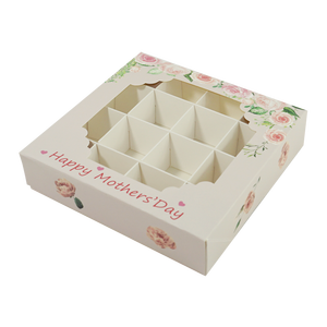 Boîte-<span class=keywords><strong>cadeau</strong></span> en papier pour la <span class=keywords><strong>fête</strong></span> <span class=keywords><strong>des</strong></span> mères, bébé fille, chocolat, bonbons, pâtisserie, fournitures d'emballage - Product Image 2