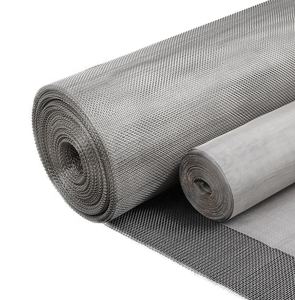 Aisi 304 100 micron thép không gỉ sàng lọc đồng bằng dệt dây lưới màn hình - Product Image 1