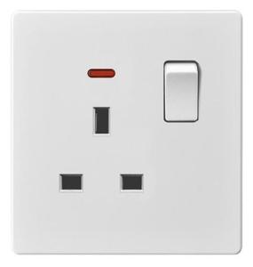 KXN 1 <span class=keywords><strong>2</strong></span> 3 4Gang Indicador LED Interruptor de luz de pared Panel acrílico Botón de reinicio PC 250V 16A Panel táctil Tipo 86 Interruptor de pared Alimentación - Product Image 4