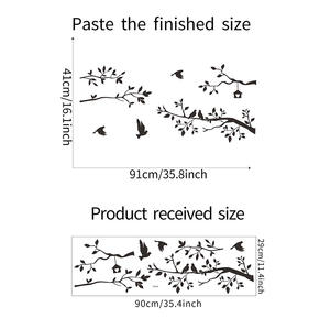 Decorazione di adesivi <span class=keywords><strong>murali</strong></span> in vinile con stampa di grandi dimensioni per alberi e <span class=keywords><strong>uccelli</strong></span> di alta qualità per la decorazione domestica - Product Image 6