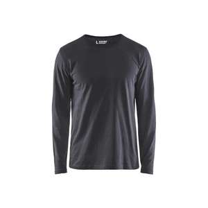 BLAKLADER-Camiseta 350010429600M manga larga Gris medio-EAN 7330509814444 CAMISETAS Y POLOS DE TRABAJO - Product Image 1