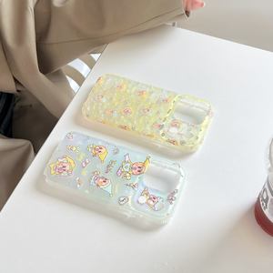 Nouvelle coque de télé<span class=keywords><strong>phone</strong></span> 2026 double face avec <span class=keywords><strong>film</strong></span> de protection, motif dessin animé étoile bébé IMD Caméléon Anime pour iPhone 17 Pro Max 16 Pro 15 – Coques arrière - Product Image 3