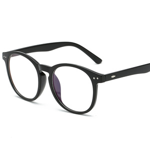 PC Full Rim Anti Blue Light Clear Lens Eyewear 912 Unisex Optical <b>Glasses</b> Black Frame Medium Size - Product Image 1