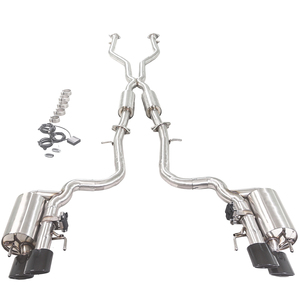 <span class=keywords><strong>GFC</strong></span>/ Apto para Lexus IS500 RCF GSF 5.0L, Tubo de Escape Completo Recto + Resonador, Válvula Electrónica, Tubo de Escape de Alto Rendimiento - Product Image 1