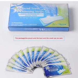 Gel Blanqueador Dental Personalizado Travel Advanced White 6% HP Sin Peróxido PAP, Tiras Blanqueadoras con Sabor a Menta Fresca, 14 Sobres - Product Image 5