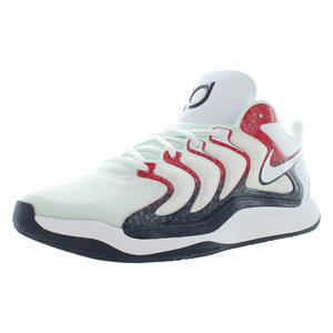Zapatos Nike KD 17 para hombre Color: Blanco/Obsidiana/Rojo Universitario 100% auténticos - Product Image 1