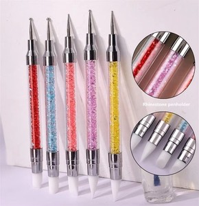 Nail Art Double-Ended Silicone Drilling Pen Multi-Color Drilling <b>Rod</b> Silicone Pick-Up Pen Drilling Embossing Pen - Product Image 6