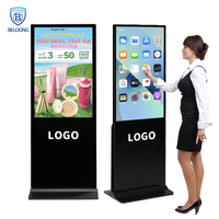 Écran interactif numérique sur pied pour publicité, panneau d'affichage LCD pour la publicité, fabriqué par Beloong Factory