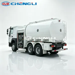Camion de ravitaillement aérien 6x2 pour carburant Jet A1 et kérosène, avec réservoir mobile d'aviation efficace pour aéroports - Product Image 2