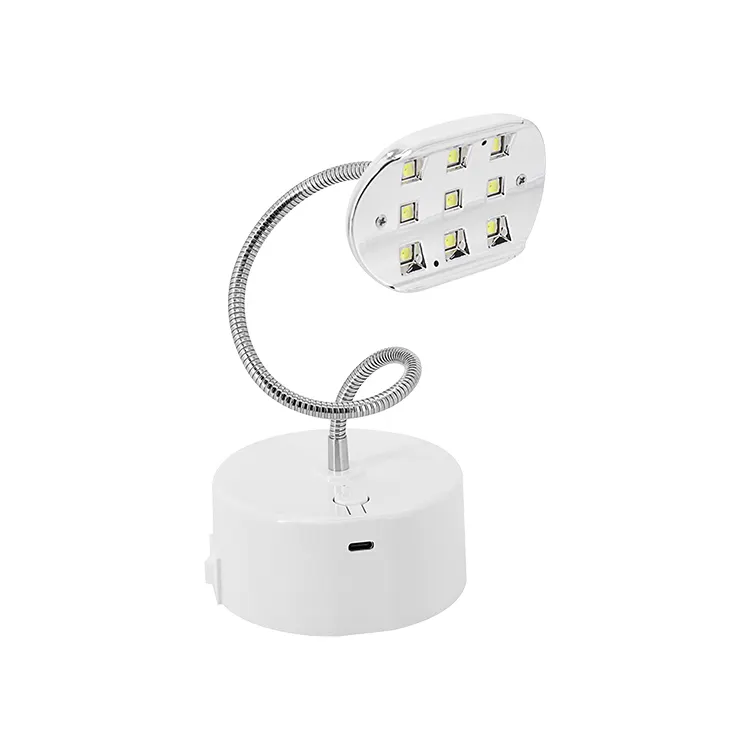 Mini USB fototerapi 9W manikür makinesi oje kurutma LED taşınabilir kür oje ışık UV LED tırnak lambası
