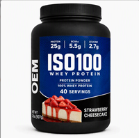 Poudre de protéines de lactosérum saveur cheesecake à la fraise, OEM, marque privée, logo personnalisé, vente en gros