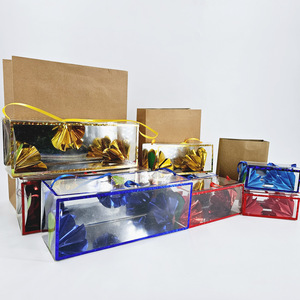Paper bag <b>flower</b> <b>boxes</b>, empty bag <b>flower</b> making KingMagic magic props wholesale, children's festival party talent show - Product Image 2