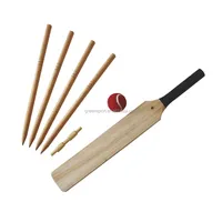 Wooden Cricket Set with Ball for Baseball Games