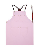 Toile marron tablier quatre poches personnaliser broderie Logo peinture tablier personnalisé plusieurs couleurs coton