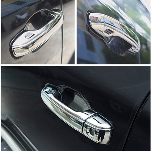 Para Lexus <span class=keywords><strong>LX570</strong></span> <span class=keywords><strong>LX</strong></span> 570 2012-2021 GX460 2010-2020 21 especial Cromo Negro edición cubierta de manija de puerta embellecedor accesorios de coche 4 unids/set - Product Image 6