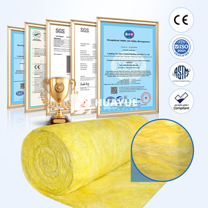 Chất Lượng Cao Cách Nhiệt Bằng Chứng Sợi Thủy Tinh Len Chăn Cuộn Vật Liệu Cách Nhiệt Khác - Product Image 4