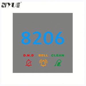 Vetro materiale Touch Hotel porta campana per camera degli ospiti dell'hotel con funzione DND Clean 152Mm - Product Image 4