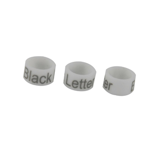 Anillo de identificación de plástico duradero para faisanes, herramientas de identificación de aves con la palabra 'Earrings', venta al por mayor desde Polonia - Product Image 5