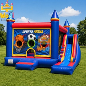 Château gonflable WODI de qualité commerciale en PVC de 0,55 mm, château gonflable pour jeux, château gonflable Paw Patrol pour enfants et adultes, WODI CE/UL disponible - Product Image 2