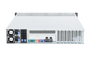 Serveur de stockage NAS en rack 2U alimenté par des processeurs Intel E5-2600 V3/v4, E5-1600 V3/v4 avec 24 baies pour disques durs de 3,5/2,5 pouces - Product Image 3