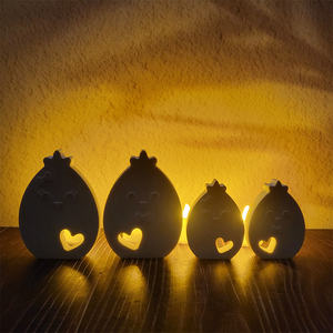 Moldes de fundición de resina hechos a mano para adornos decorativos DIY estilo Ins molde de estatuilla de pollito de silicona X0532 - Product Image 4