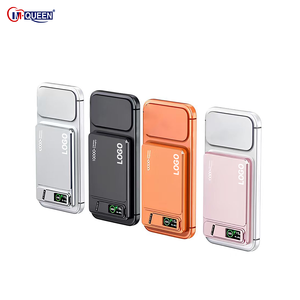 Batería Externa Portátil Alu con Pantalla Digital, Carga Rápida, Mini 5000mah, Delgada, 10000mAh, Inalámbrica, Magnética, para Reloj y Teléfono - Product Image 1