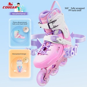 MZS319 per bambini pattini in linea ad alte prestazioni regolabile Hard Boot Shell pattini a rotelle - Product Image 5