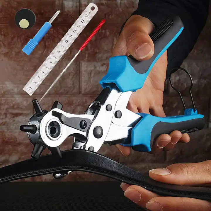 High-Quality Leather Hole Punch Set