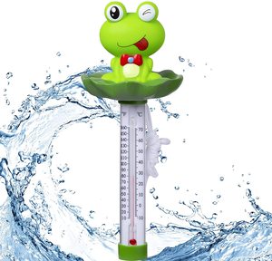 Termómetro de queroseno de alta calidad más vendido termómetro de piscina de rana impermeable lindo para el hogar - Product Image 2
