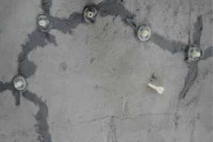 Colle polyuréthane hydrophobe écologique durable W-210 approuvée CE pour étanchéité, garantie 5 ans, réparation des fissures de sous-sol - Product Image 2