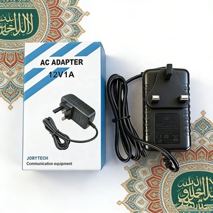 Adaptateur secteur universel 12V 1A 12W AC 100-240V Prise EU/US Protection OTP Utilisation pour ordinateur portable et bande lumineuse LED - Product Image 2