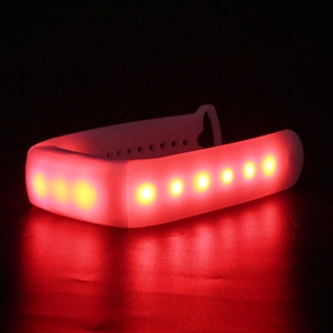 Pulsera LED ISmart 2.4G <span class=keywords><strong>Star</strong></span> Props con 11 Luces, Logotipo Personalizado, Control Remoto, Programable DMX - Product Image 3