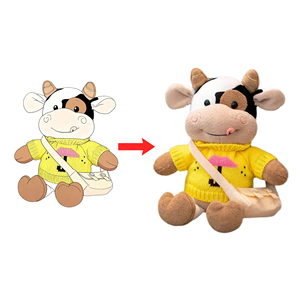 Prezzo a buon mercato personalizzato grande tipo interattivo punto peluche per bambini amichevole animale peluche giocattolo da carattere/disegno - Product Image 1