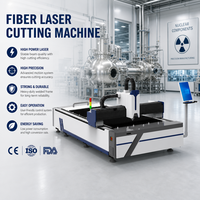 Machine de découpe laser à fibre CNC standard YYC avec entraînement à crémaillère pour une mouvement fluide et une haute précision dans la découpe de tôles métalliques